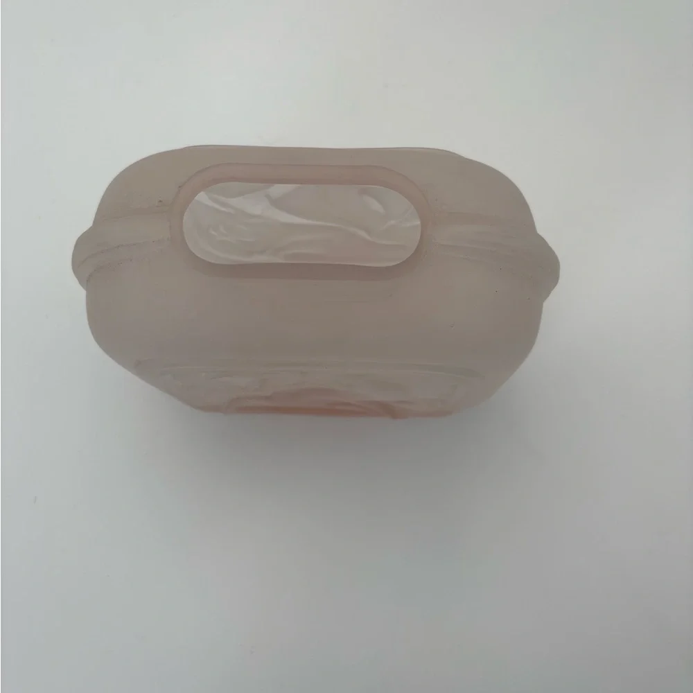 Vintage Balos Art Deco Vase with Frosted Glass in “Amethyst”